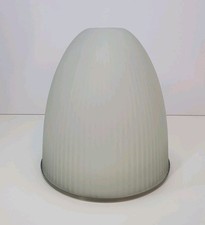 Vintage Holophane frosted