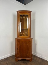 Vintage Yew Wood Corner