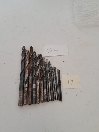 15number mixed hss drill - , bits