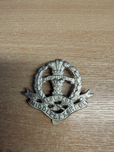 Cap badge for the middlesex - the,