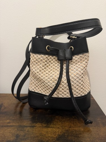 Mini straw handbag - straw, summer