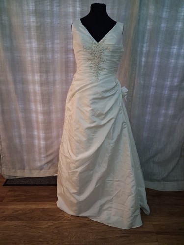 Wedding dress size ivory - dress, 18