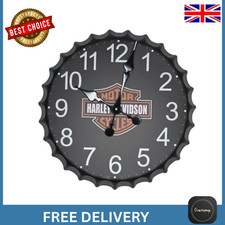 Retro Bottle Top Wall Clock