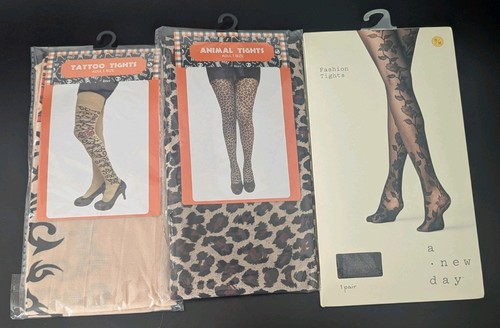Ladies fashion tights animal - ladies,