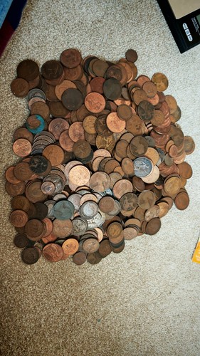 1kg mixed british - 1kg, copper