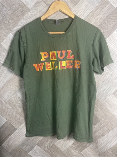 Paul weller multicoloured logo - weller,