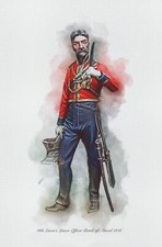 16th/5th Queens Royal Lancers, Art, Digital Print