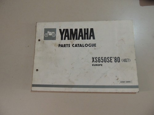 Parts list catalogue parts