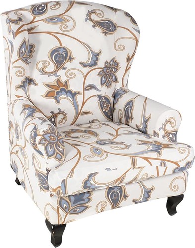 Wingback chair cover - chair,