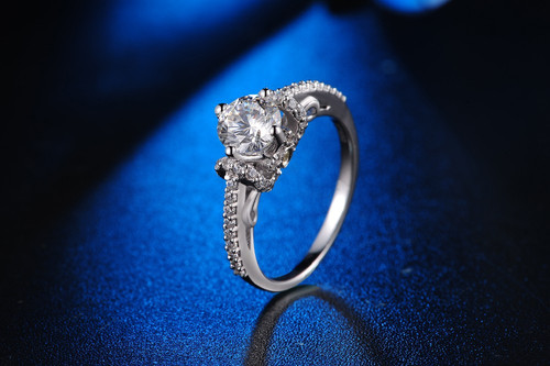05ct round cut - 2.05ct, lab-created