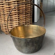 Vintage Brass Jam Pan With