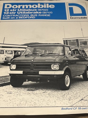 The dormobile bedford - the,