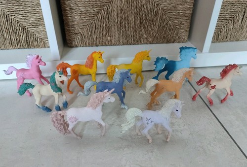 10x schleich unicorn foal - 10x,