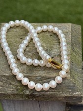 Mangatrai Pearl Necklace Boxed Large Pearls Classy Elegant