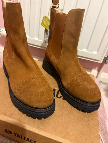 Fatface women brown suede - fatface, women’s