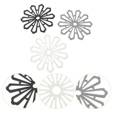  3 Pcs Flower-shaped Pot Mat