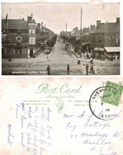 Vintage postcard lumley road - postcard,