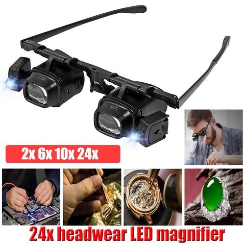 Magnifying glass headset - magnifying,