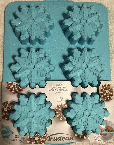 Trudeau silicone 6ct snowflake - trudeau,