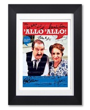 ALLO ALLO CAST SIGNED TV SHOW