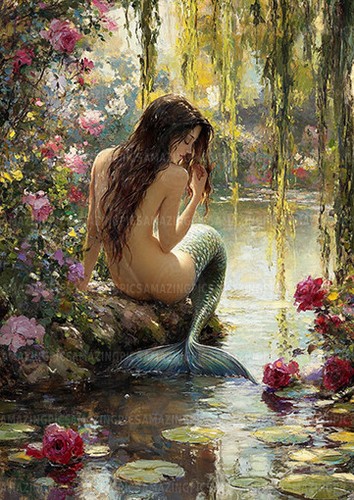 Ethereal mermaid romantic - mermaid,