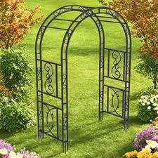 Black Metal Garden Arch
