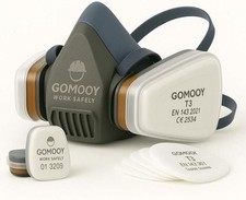 Gomooy gas mask double carbon - mask,