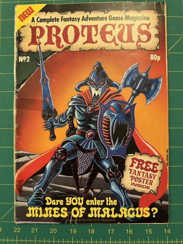 Proteus vintage gamebook - vintage,