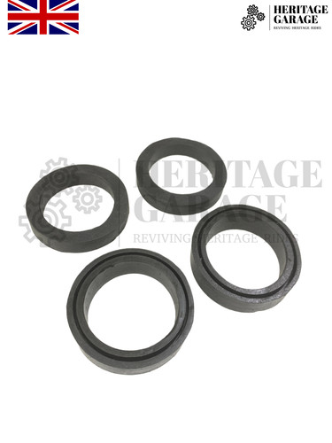 Front fork sealing rubber kit - fork,