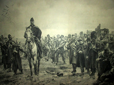 The Return from Inkerman Crimean War Lady Butler Fine Art Society Lithograph BIG