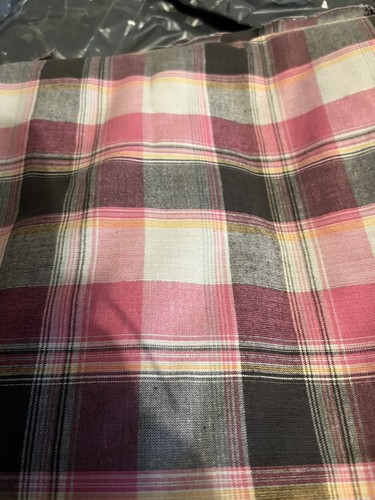 Metres pink grey check - grey,