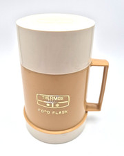 Vintage thermos food flask - vintage,