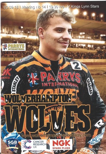 Wolverhampton kings lynn - wolverhampton,