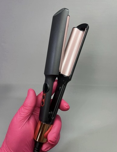 Hair crimper double barrel - double,