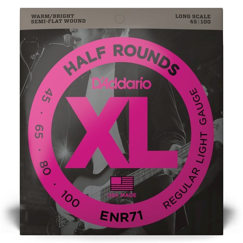 Addario half round pure - d'addario,