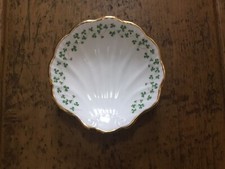 Royal Tara Fine China Shamrock Clam Shell Shaped Trinket Dish Made in Ireland