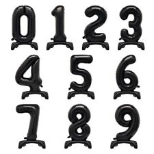 Black Standing Number Air Fill