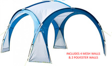 Royal Event shelter UPF30+ Sun shelter 3.5 x 3,5m camping gazebo INC WALLS W530
