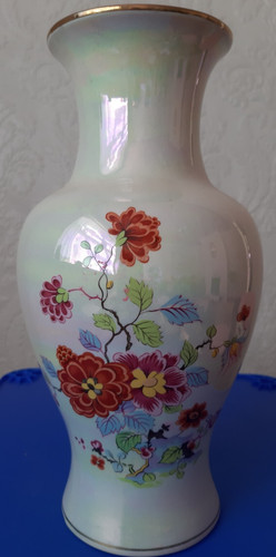 Vintage sadler lustreware vase - vintage,