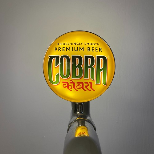 Brand new cobra beer badge - brand,