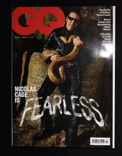 Magazine nicolas cage - gq,