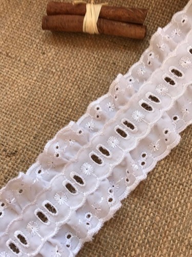 Lace broderie anglaise - lace,
