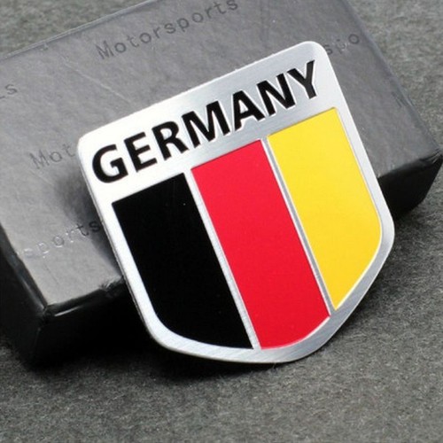 German germany flag shield - 3d,