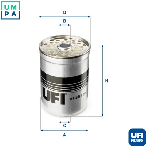 Fuel filter 361 for - 24.361.00,