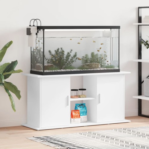 Aquarium stand white 121x41x58 - white,