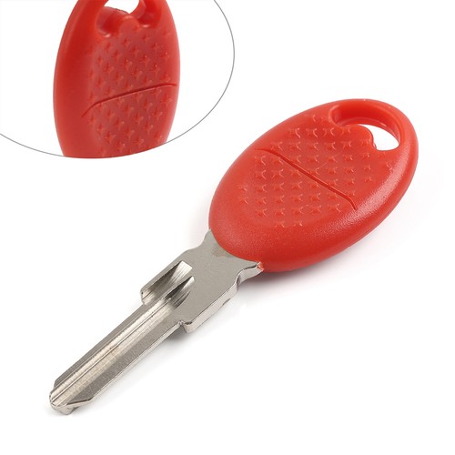 Uncut blade blank key - blank, red