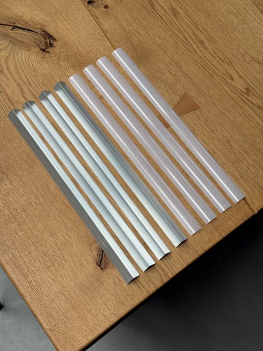 Luke light aluminium - v, bracket