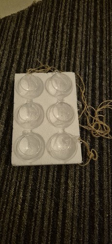 Bnib set glass hanging - bnib, of