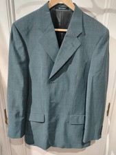 Vintage Mens Mod Blazer Ermenegildo Zegna 3-Button Tonic Mohair Sports Coat