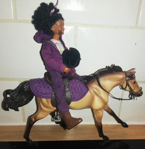 Breyer horse and rider